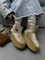 بوت UGG بغل دکمه کد 140421 - تصویر 11