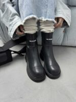نیم بوت بغل زیپ Balenciaga کد 140467 - تصویر 3