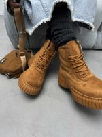 نیم بوت لژ پهن کد 140485 - تصویر 3