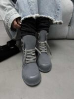 نیم بوت بغل زیپ FASHION کد 140455 - تصویر 2