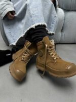 نیم بوت بغل زیپ FASHION کد 140455 - تصویر 8
