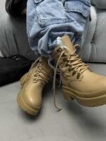 نیم بوت ساق 3 خط کد 140518 - تصویر 3