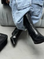 بوت پاشنه 10 سانتی کد 140510 - تصویر 3