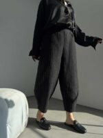 شلوار خمره ای طرحدار کد 100959 - تصویر 11