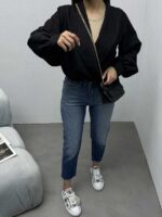 بلوز نیم تنه CASUAL کد 220281 - تصویر 3