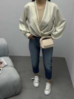 بلوز نیم تنه CASUAL کد 220281 - تصویر 9