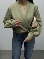 بلوز نیم تنه CASUAL کد 220281 - تصویر 12