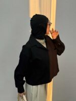 شومیز ساده کوتاه کد 220282 - تصویر 13