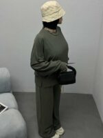 ست بلوز و شلوار اور سوزنی کد 160417
