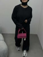 ست بلوز و شلوار اور سوزنی کد 160417 - تصویر 8