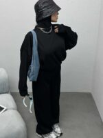 ست بلوز و شلوار کبریتی کد 160416 - تصویر 4
