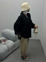 شومیز آستین گره ای کد 220286 - تصویر 8