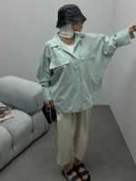 شومیز 2 تکه کد 220275 - تصویر 2