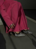کفش پاشنه نگینی کد 140574 - تصویر 2