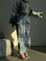 شلوار جین 2 رنگ کد 100953 - تصویر 2