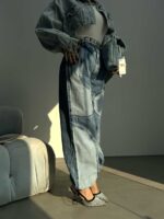 شلوار جین 2 رنگ کد 100953 - تصویر 4