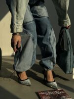 شلوار جین 2 رنگ کد 100953 - تصویر 5