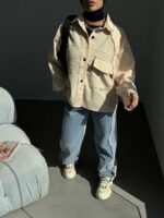 شومیز رودوخت کد 220295 - تصویر 3