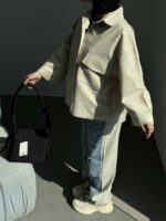 شومیز رودوخت کد 220295 - تصویر 7