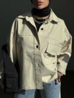 شومیز رودوخت کد 220295 - تصویر 5