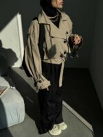 کت آستین نواردار کد 120217 - تصویر 5