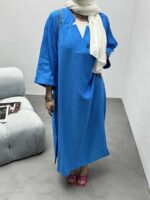 پیراهن یقه 7 کد 240119 - تصویر 15