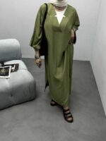 پیراهن یقه 7 کد 240119 - تصویر 6