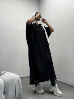 پیراهن بلند کفتان کد 240120 - تصویر 5