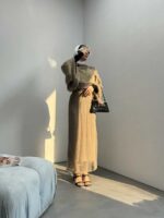 ست بلوز و دامن توری کد 160463 - تصویر 4