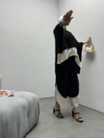 ست بلوز و شلوار کیمانو کد 160447 - تصویر 5
