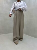 شلوار بگ پیله ای کد 101052 - تصویر 2