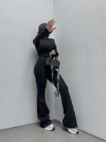 ست بلوز و شلوار رودوخت کد 160476 - تصویر 5