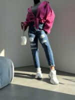 شلوار جین مام کد 101075