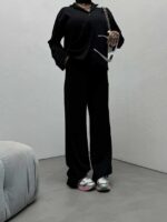 ست شومیز و شلوار کبریتی کد 160475 - تصویر 4