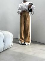 شلوار بگ نواردار کد 101125 - تصویر 7
