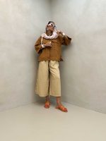 شومیز پایین دکمه کد 220326