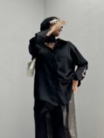 شومیز ساده کد 220321 - تصویر 11