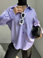 شومیز ساده کد 220321 - تصویر 6