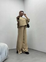 ست بلوز و شلوار OVER کد 160494 - تصویر 2