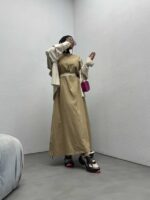 پیراهن سرشانه گت دار کد 240123 - تصویر 7