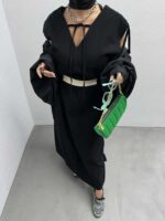 پیراهن سرشانه گت دار کد 240123 - تصویر 6