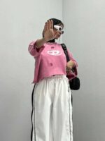 تیشرت نیم تنه ساده کد 180309