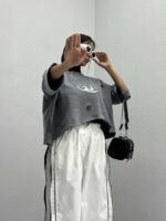 تیشرت نیم تنه ساده کد 180309 - تصویر 3