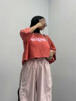 تیشرت نیم تنه BABY GIRL کد 180310 - تصویر 3