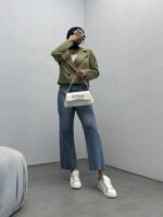 کت کوتاه پشت دکمه کد 120248 - تصویر 4