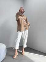 شومیز طرحدار کد 220332 - تصویر 14