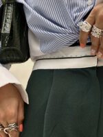 شلوار بگ کمردار کد 101089 - تصویر 6