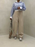 شلوار بگ کمردار کد 101089 - تصویر 8