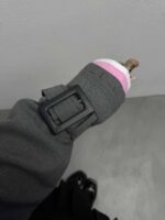 کت کمربندی کوتاه کد 120233 - تصویر 5