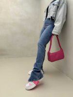 شلوار جین چاکدار کد 101138 - تصویر 3
